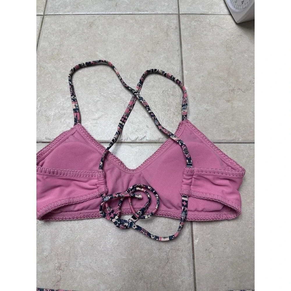 Xhileration pink bikini top and bottom,‎ size medium